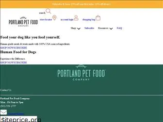 portlandpetfoodcompany.com