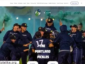 portlandpicklesbaseball.com