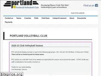 portlandvolleyballclub.com