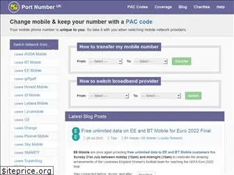 portnumber.co.uk