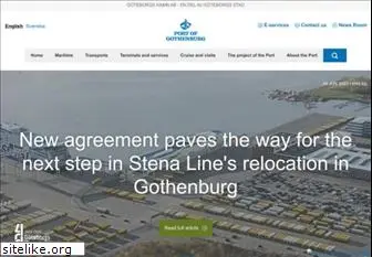 portofgothenburg.com