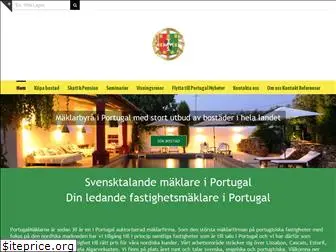 www.portugalmaklarna.se website price