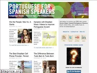 portugueseforspanishspeakers.com