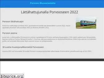 porvoonmuseorautatie.fi