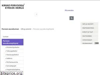 porvoonseurakunnat.fi