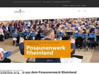 posaunenwerk-rheinland.de