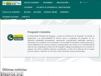 posgradocolumbia.edu.py