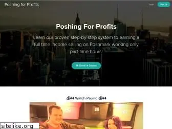 poshingforprofits.com