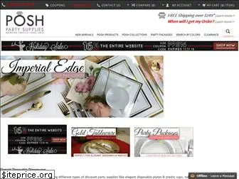 poshpartysupplies.com