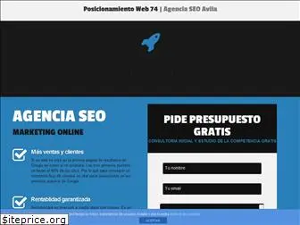 posicionamientoweb74.com