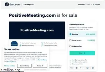positivemeeting.com