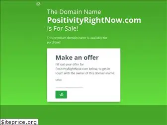positivityrightnow.com