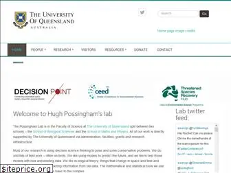 possinghamlab.org