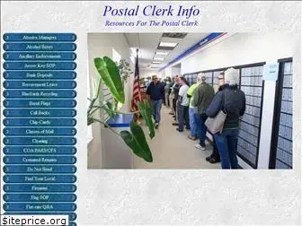 postalclerk.info