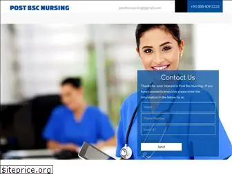 postbscnursing.co.in