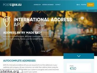 postcode.eu