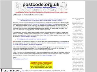 postcode.org.uk