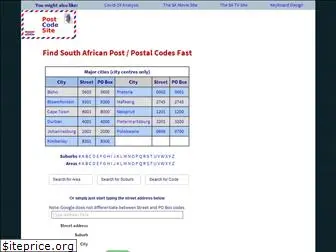 postcodesite.co.za