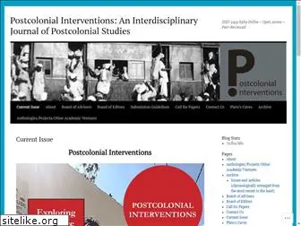 postcolonialinterventions.com