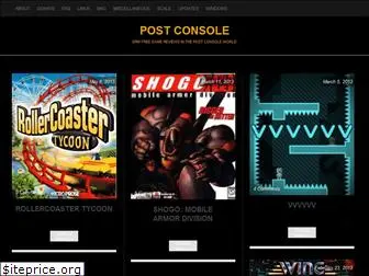 postconsole.wordpress.com