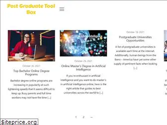 postgraduatetoolbox.net