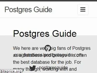 postgresguide.com