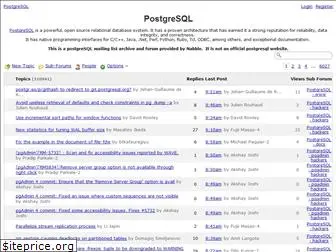 postgresql-archive.org