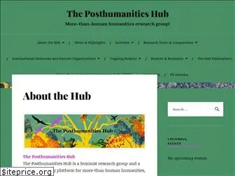 posthumanitieshub.net