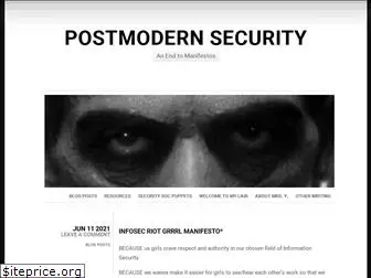 postmodernsecurity.com