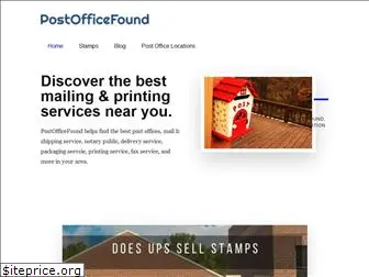 postofficefound.com