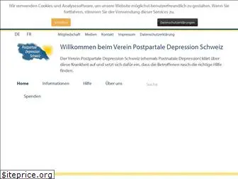 postpartale-depression.ch