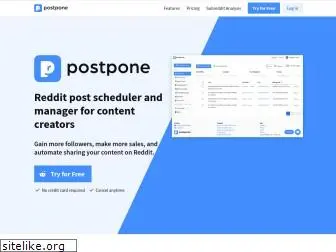 postpone.app