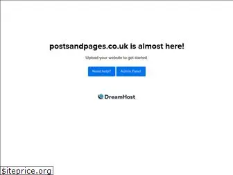 postsandpages.co.uk