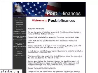 postthefinances.com