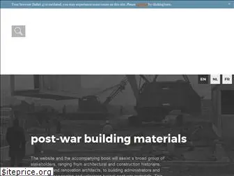 postwarbuildingmaterials.be