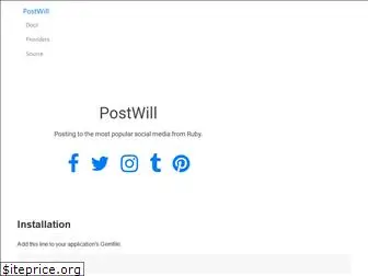 postwill.com