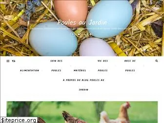 poulesaujardin.com