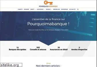 www.pourquoimabanque.fr website price