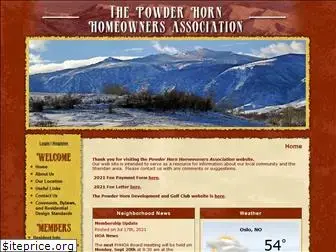 powderhornhoa.com