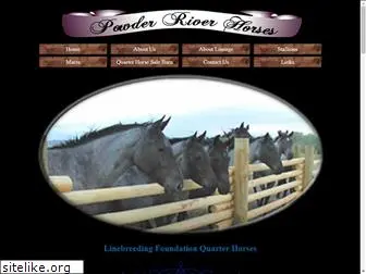 powderriverhorses.com