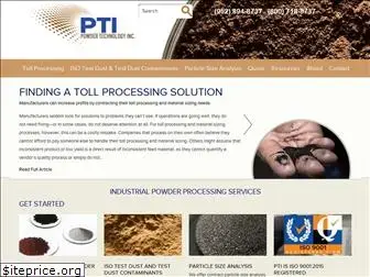 powdertechnologyinc.com