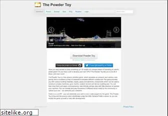 powdertoy.co.uk