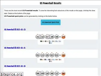 powerballresults.info