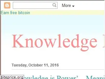 poweristoknow.blogspot.com