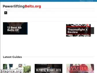 powerliftingbelts.org