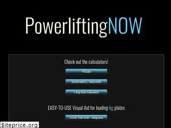 powerliftingnow.com