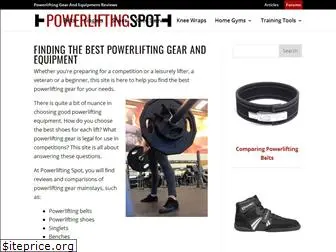 powerliftingspot.com