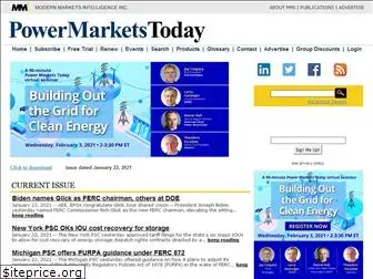 powermarketstoday.com