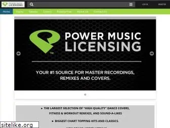 powermusiclicensing.com