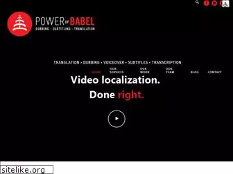 powerofbabel.com